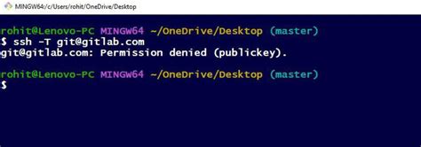 gitlab ci permission denied|Getting permission denied (public key) on gitlab .